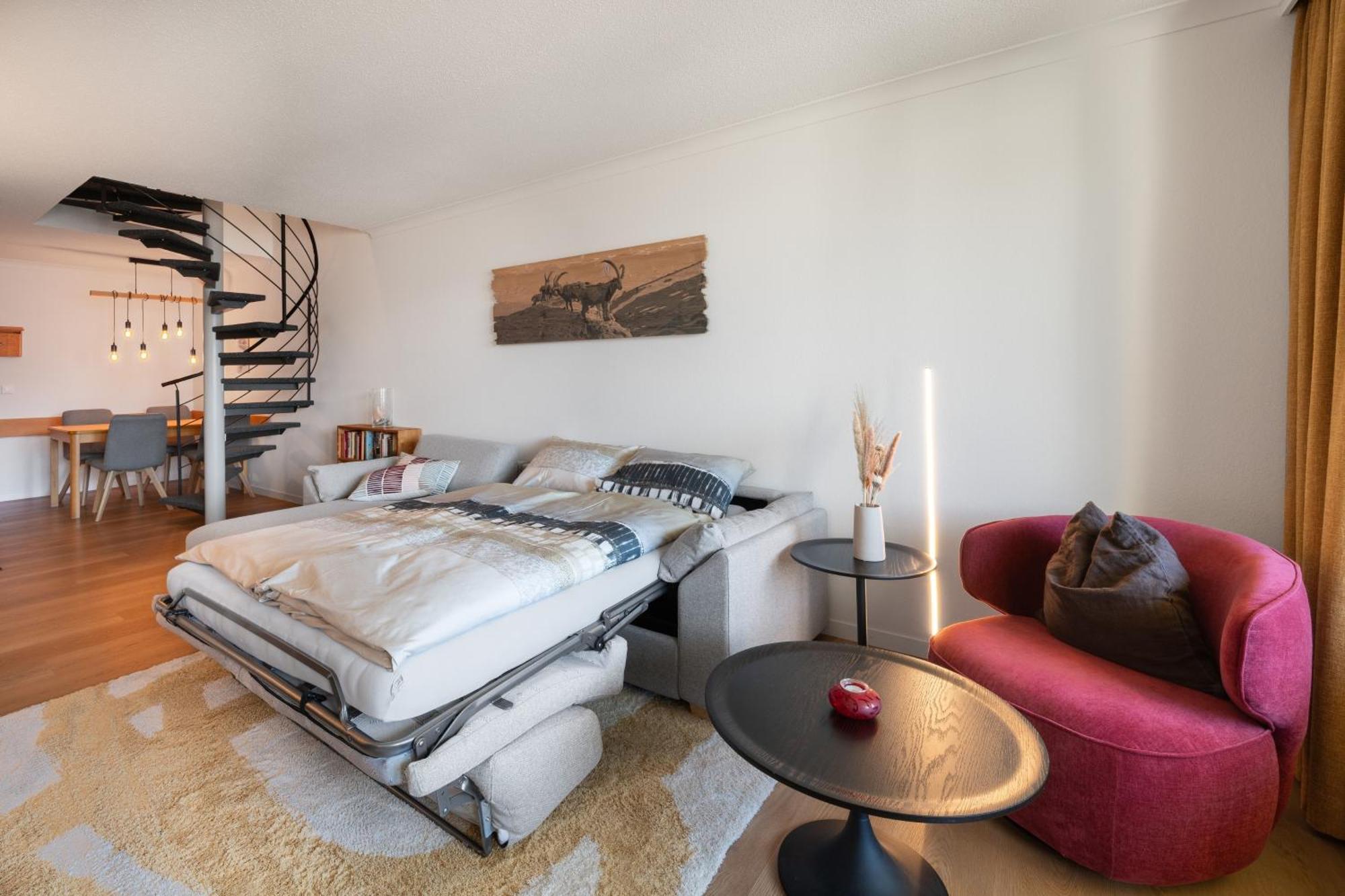 Wohnung Edelweiss Direkt In 4 Sterne Hotel Беатенберг Экстерьер фото